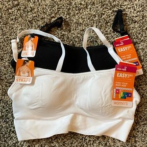 NEW WITH TAGS Warner’s Wire Free Extra Small Bra’s